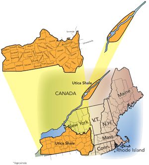UTICA SHALE MAP