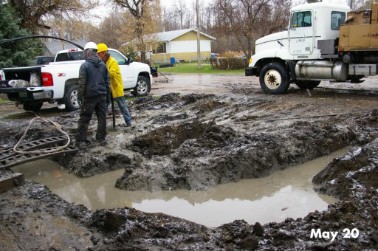 mud mess